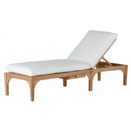 Club Teak Outdoor Chaise